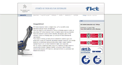 Desktop Screenshot of fkt.com.tr